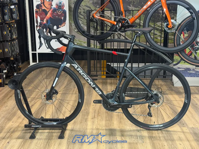 Argon 18 Equation Shimano 105 Road Bike - Asphalt Grey 2025 Large Ex-demo-1