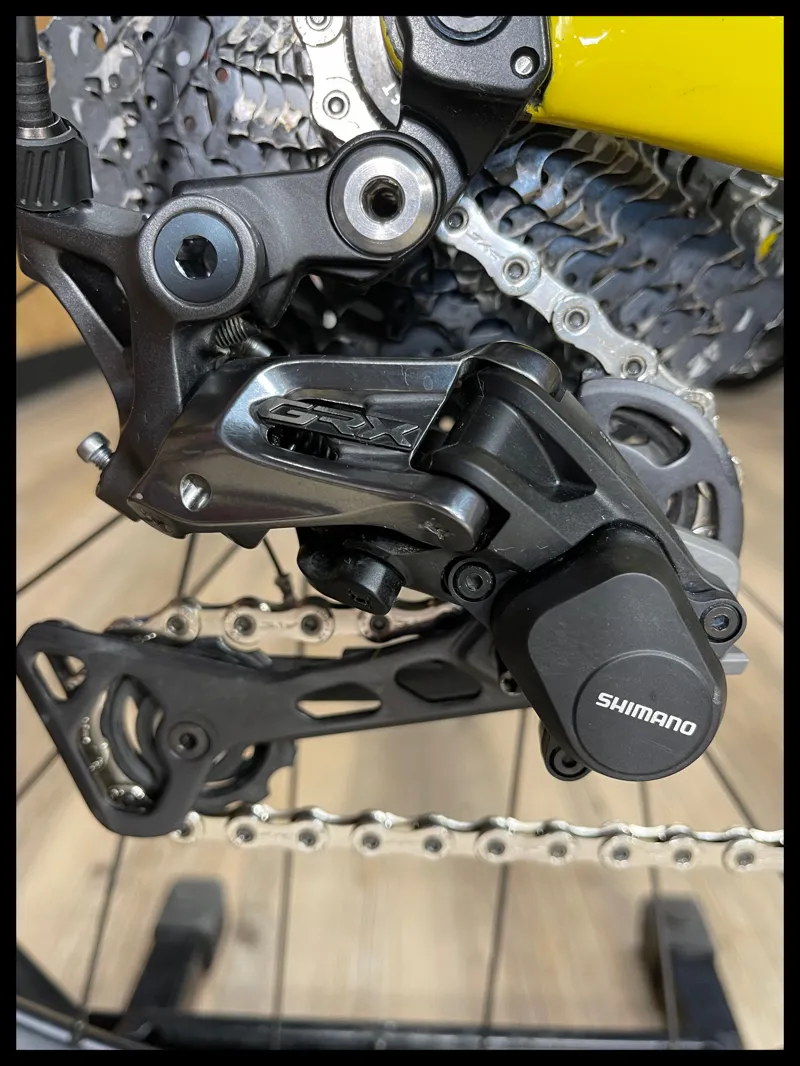 Cannondale Topstone Carbon 2 Lefty Gravel Bike Yellow Lrg 2023 Ex-Demo-5