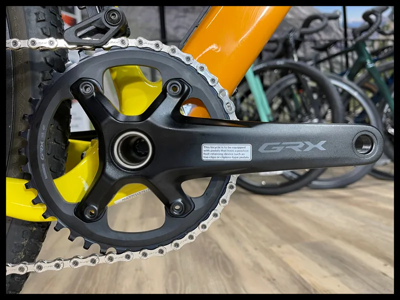 Cannondale Topstone Carbon 2 Lefty Gravel Bike Yellow Lrg 2023 Ex-Demo-6