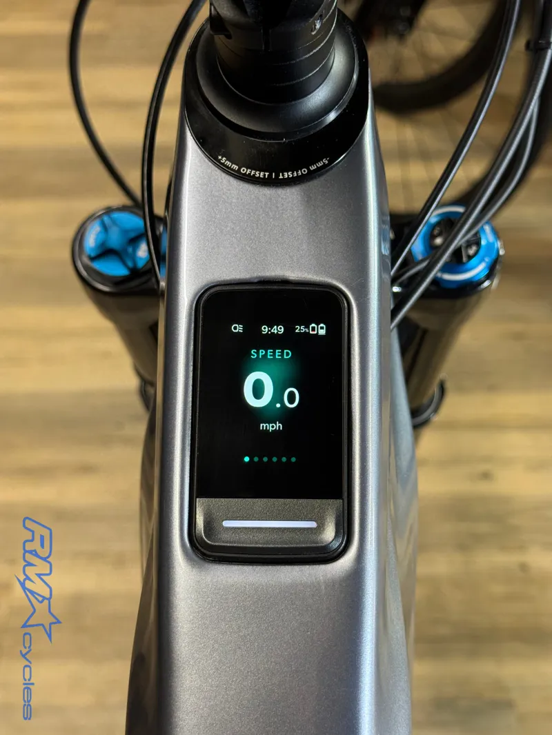 Giant Reign Advanced E+ 1 25km/h Large Mercury/ Carbon Smoke Approved Used-3