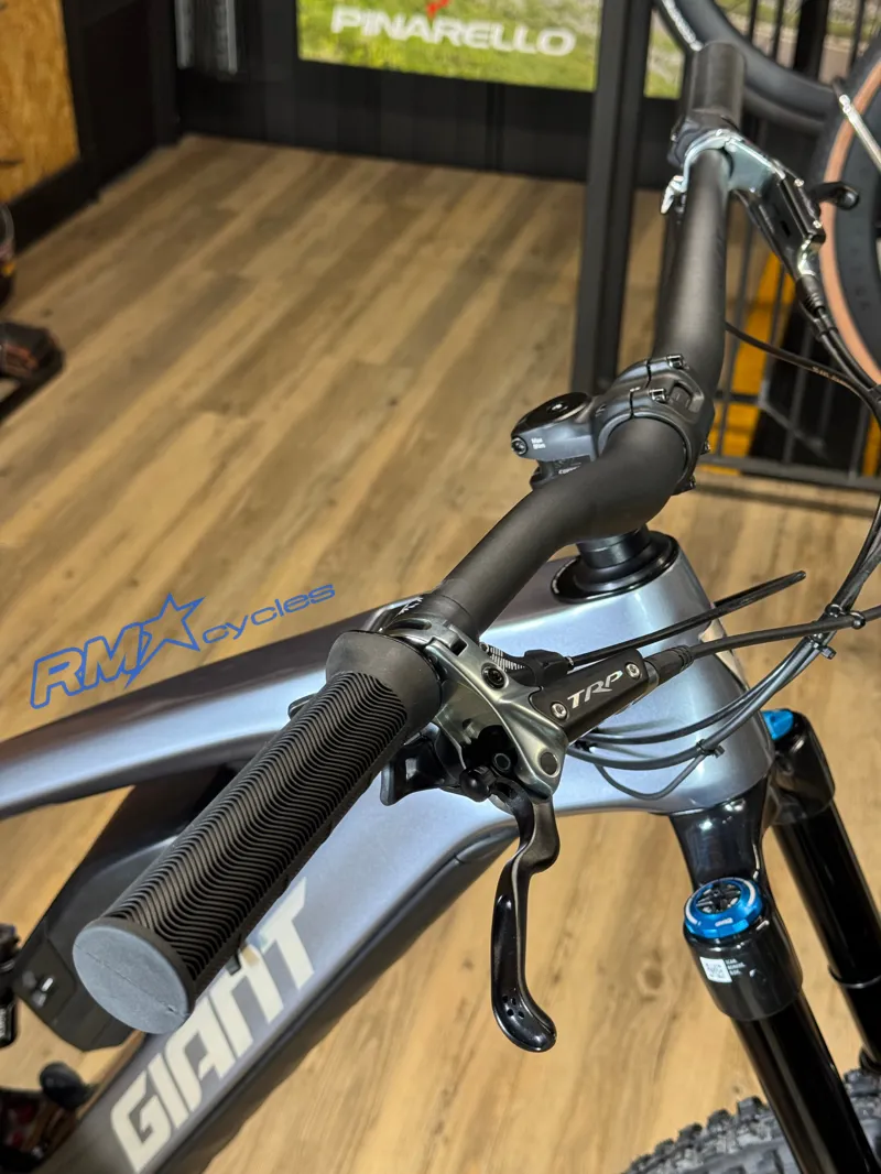 Giant Reign Advanced E+ 1 25km/h Large Mercury/ Carbon Smoke Approved Used-2