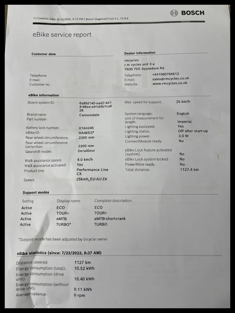 Cannondale Moterra Abyss Blue Medium 2024 Ex-Demo-13