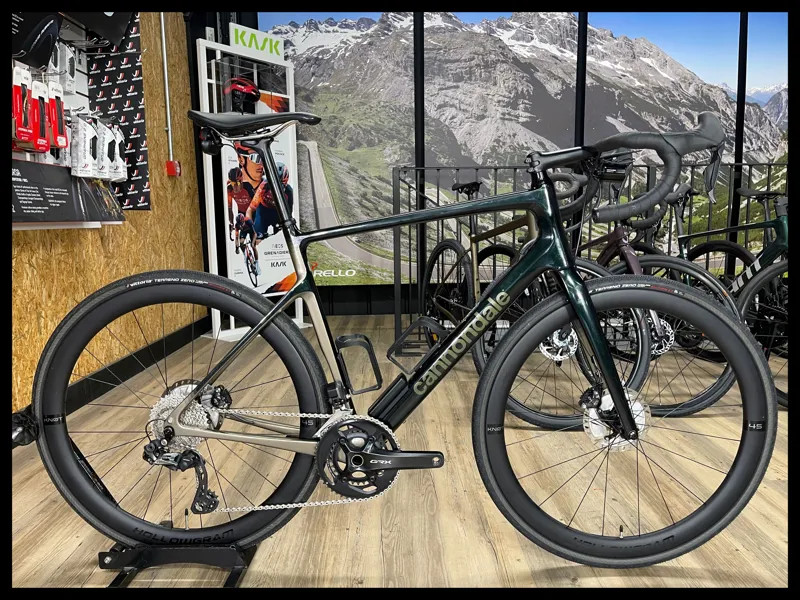 Cannondale Synapse Carbon LTD RLE Gunmetal Green 58cm 2022 Ex-Demo