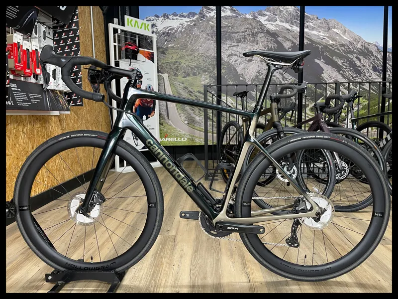 Cannondale Synapse Carbon LTD RLE Gunmetal Green 58cm 2022 Ex-Demo-1