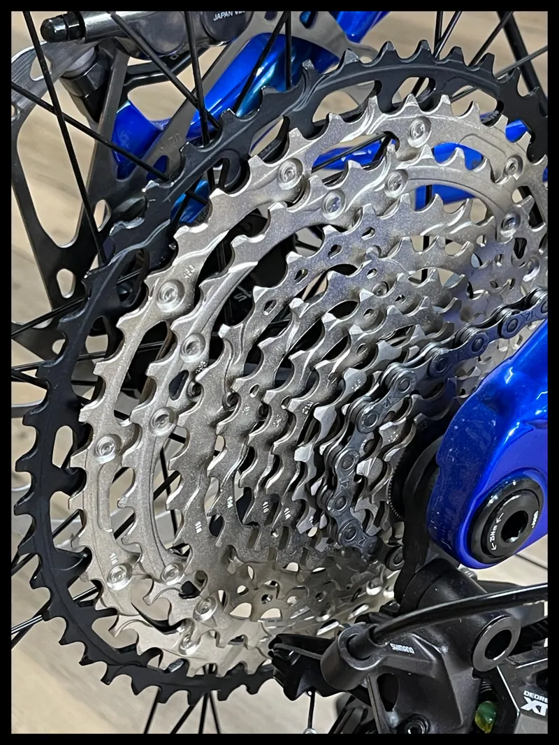 2023 Giant Trance X E+ 1 Electric Mountain Bike in Cold Night large-2