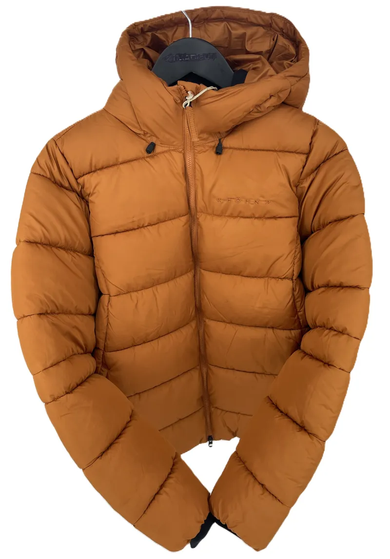 Fohn Womans Macro Sythetic Down Jacket Size 12 Umber