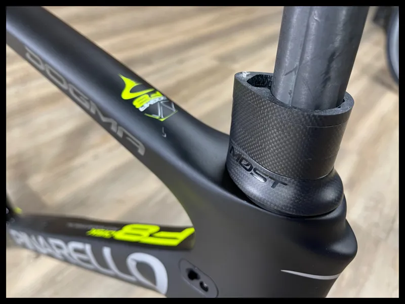 PINARELLO DOGMA F8 DISK FRAMESET YELLOW CARBON D695-59 53cm-5