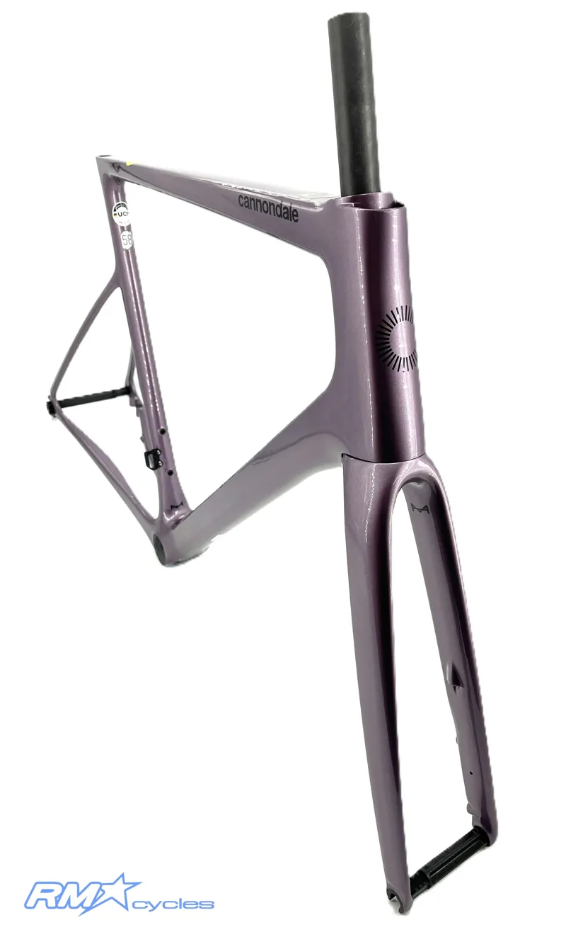 2021 Cannondale Supersix Evo Hi-Mod Disc Frameset in Lavender