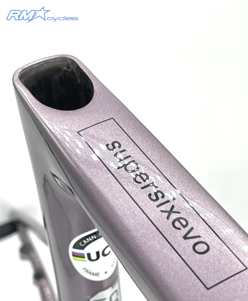 2021 Cannondale Supersix Evo Hi-Mod Disc Frameset in Lavender-1