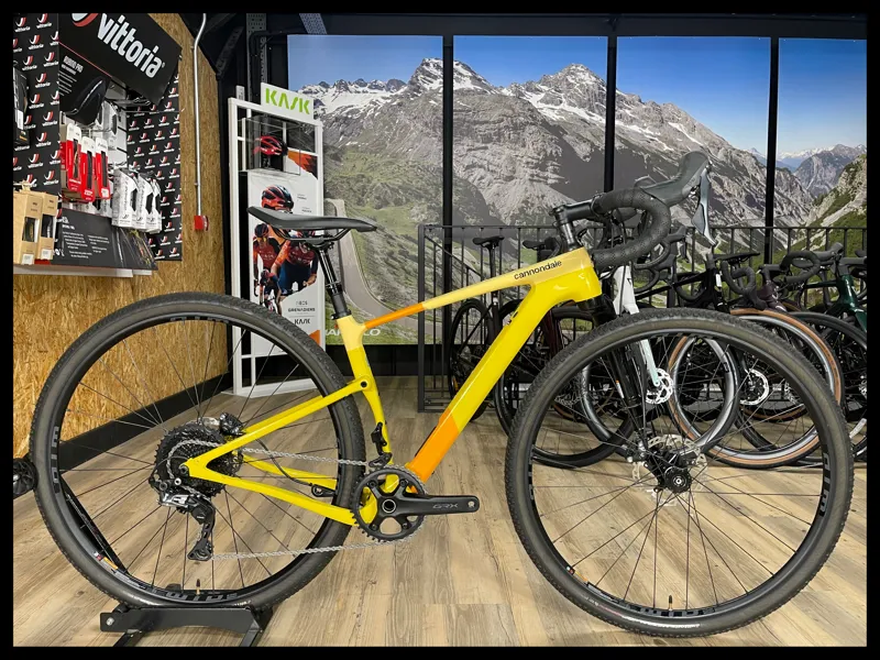 Cannondale Topstone Carbon 2 Lefty Laguna Yellow X-Small 2022