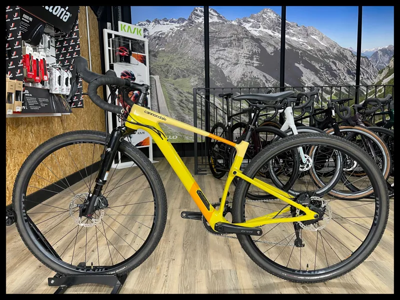 Cannondale Topstone Carbon 2 Lefty Laguna Yellow X-Small 2022-1