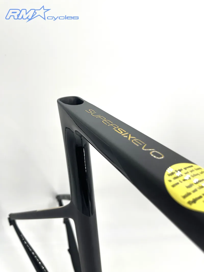Cannondale Supersix Evo Hi Mod Disc Frameset 2020 Black Gold-4