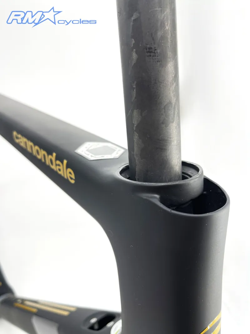 Cannondale Supersix Evo Hi Mod Disc Frameset 2020 Black Gold-1