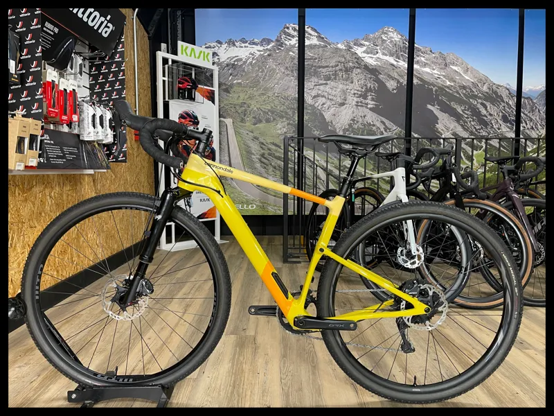 Cannondale Topstone 2 Lefty Laguna Yellow Small 2022 Ex-Demo-1