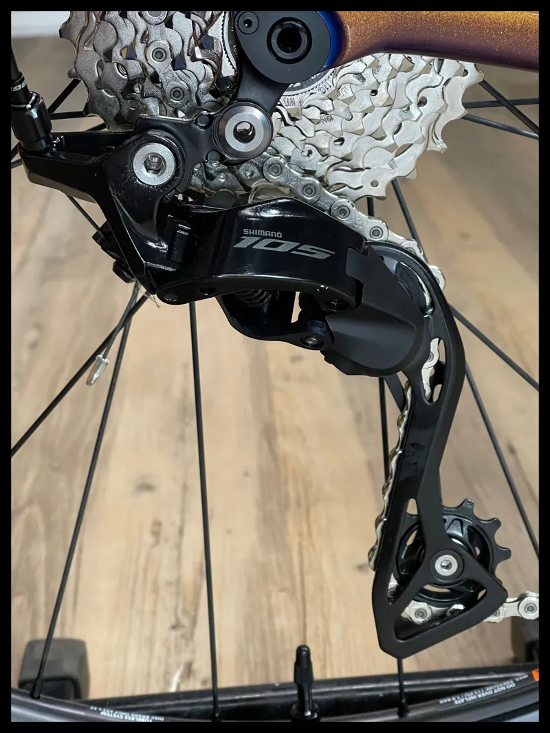 Giant TCR Advanced Pro 2 Road Bike In Gloss Meteor Storm/White-3