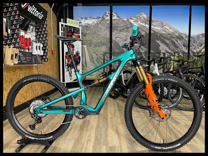 Nukeproof Mega 297 carbon factory petrol green 2024 Medium