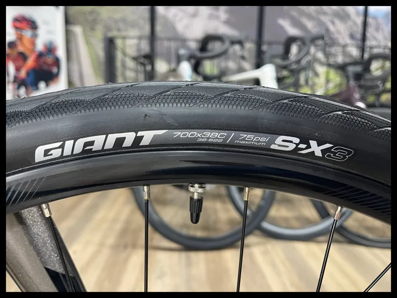 2021 Giant Escape 3 Disc Hybrid Bike in Metallic Black-9