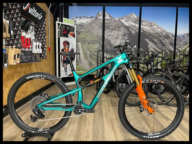 Nukeproof Mega 290 Factory V4 290 Carbon Petrol Green Large 2024