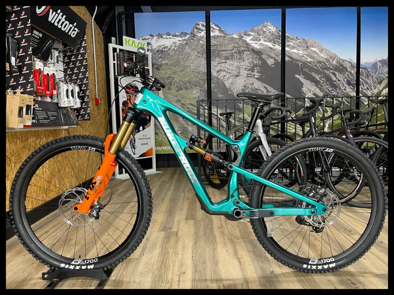 Nukeproof Mega 290 Factory V4 290 Carbon Petrol Green Large 2024-1
