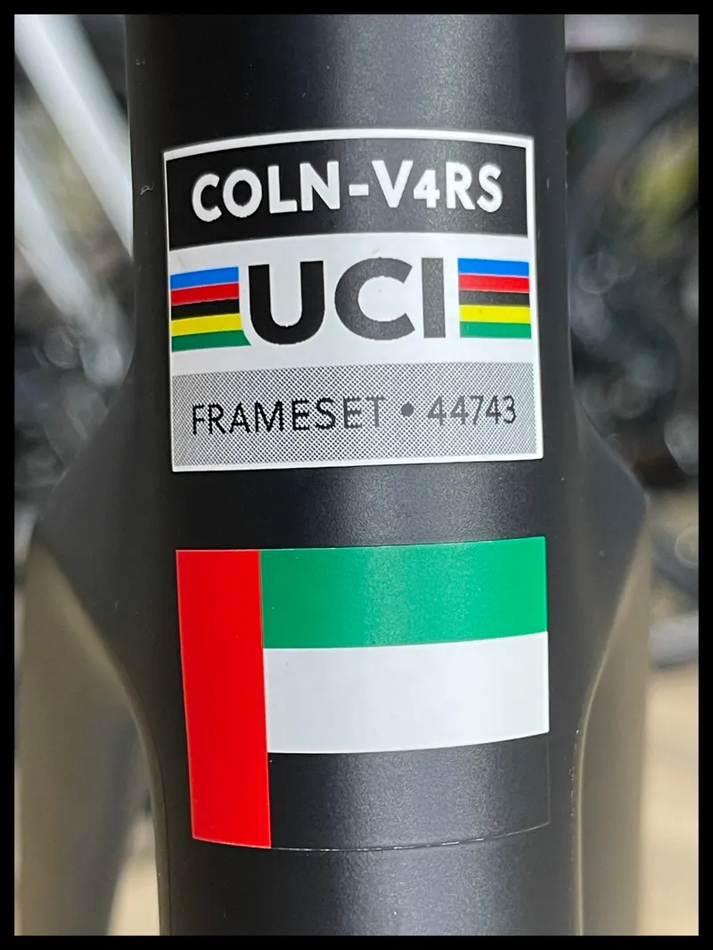 Colnago V4RS Size 53cm UAE Frame Set-13