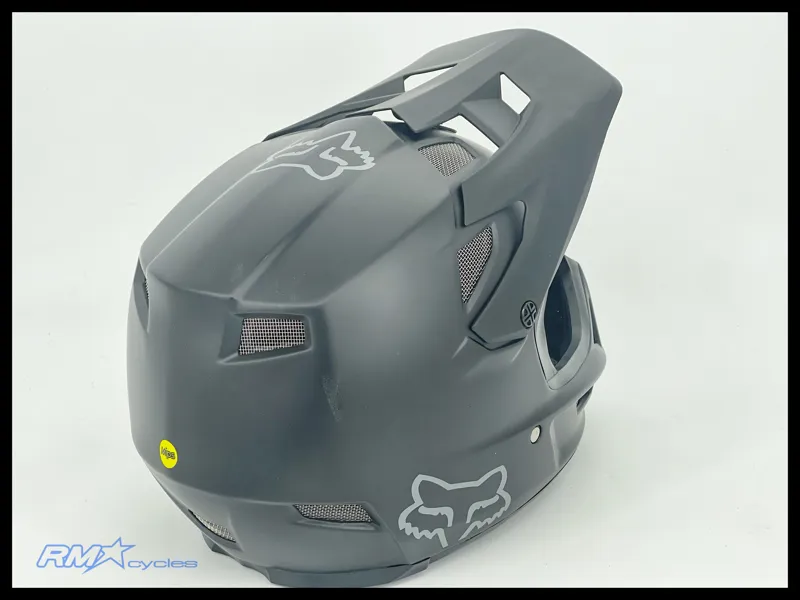 Fox Rampage Comp Full Face Helmet in Matte Black Size M-1