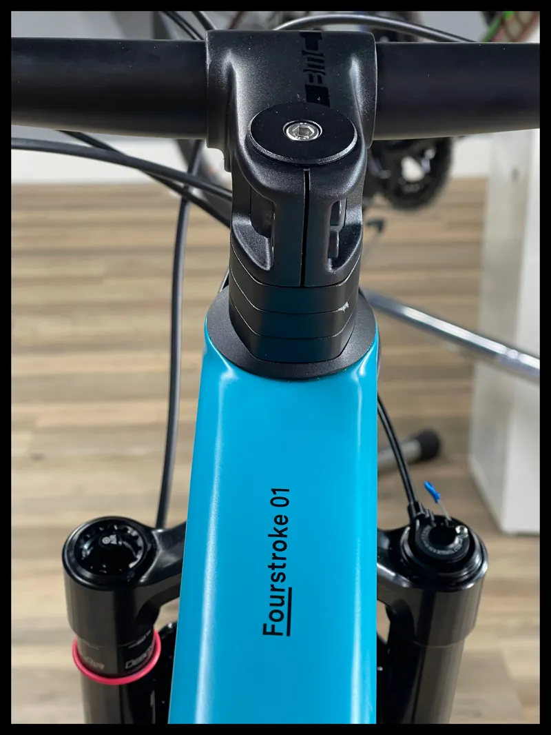 BMC Fourstroke 01 ONE X01 Eagle AXS Large  Turquoise/Black/Carbon 2023-9