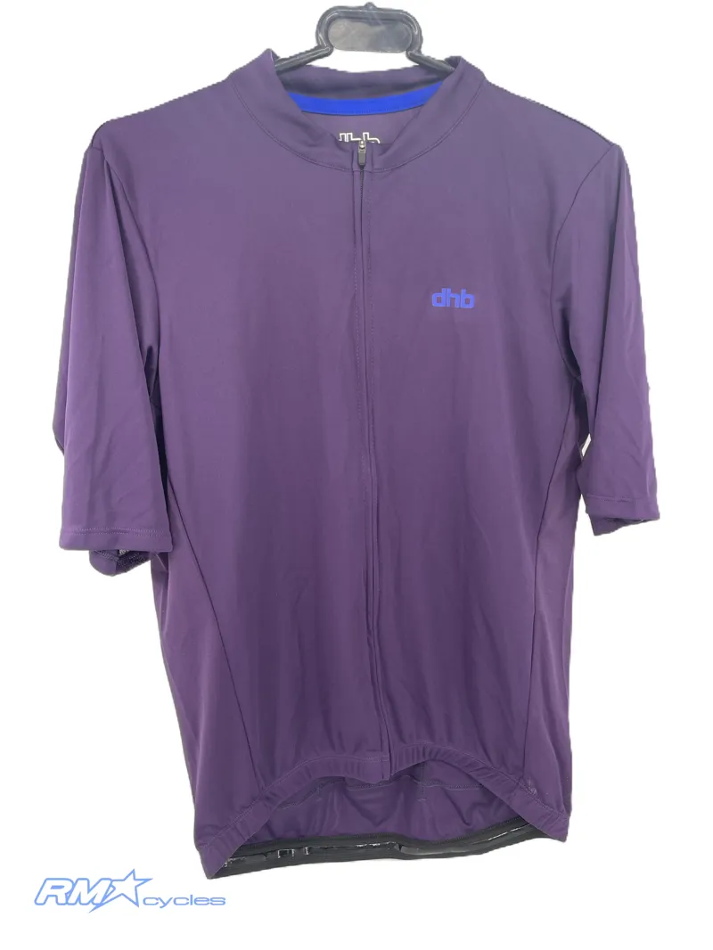 DHB Classic Short Sleeve Jersey Large Purple Pennant