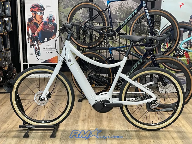 Momentum Vida E+ GTS 25km/h Electric City Bike Lunar Large Ex-display-1