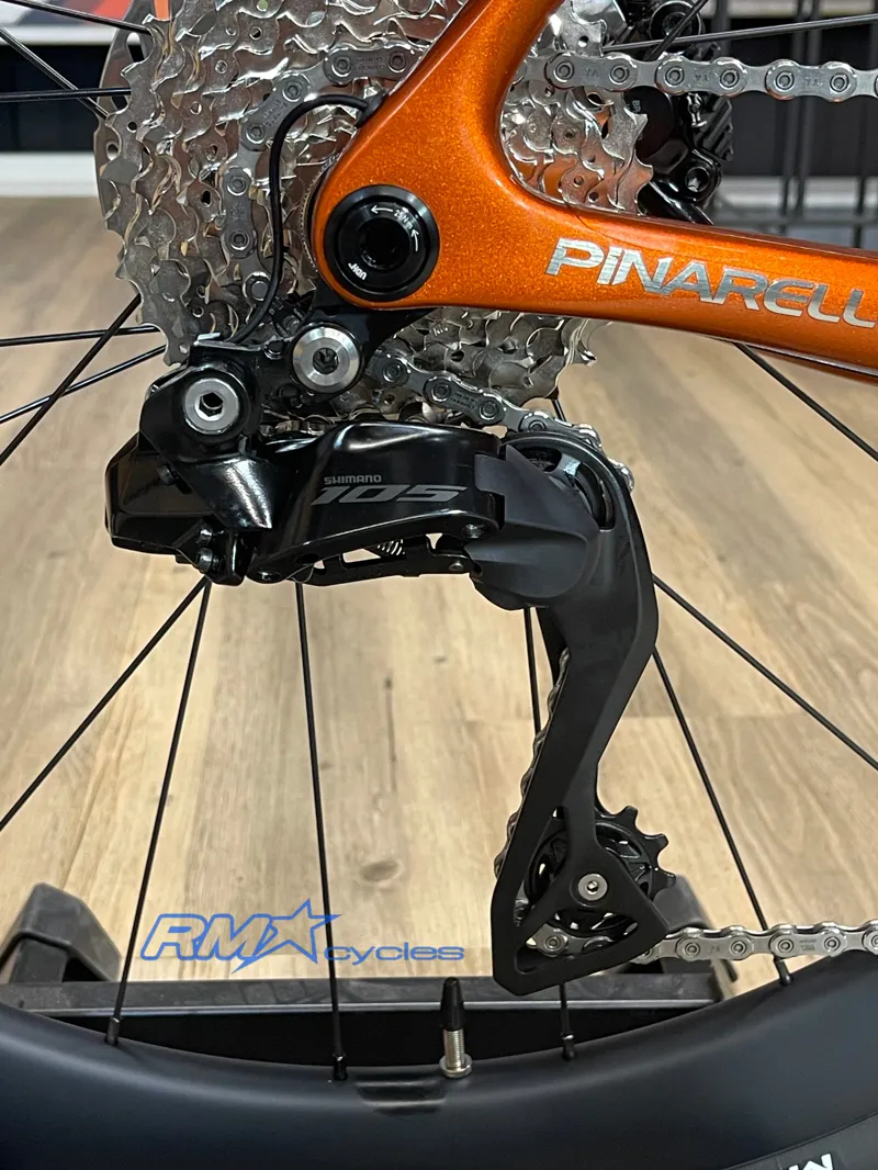 Pinarello X5 Road Bike Amber Trace CJ282 105Di22 12DB MOST FST45 Bicycle-5