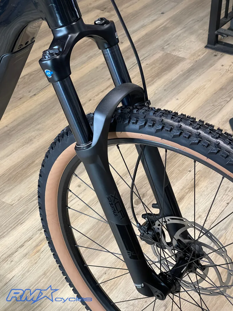 Trek Powerfly+ 4 27.5 Electric Mountain Bike in Gloss Dark Star/Matte Dark Web-4