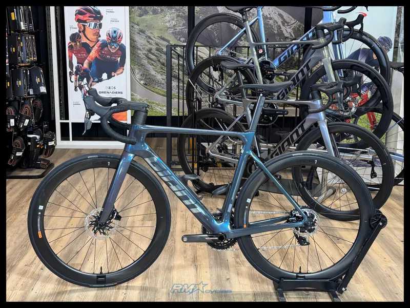 Giant Propel Advanced pro 0 AXS 2025 Medium Gloss Ocean Twilight/Chrome Ex-Demo-1