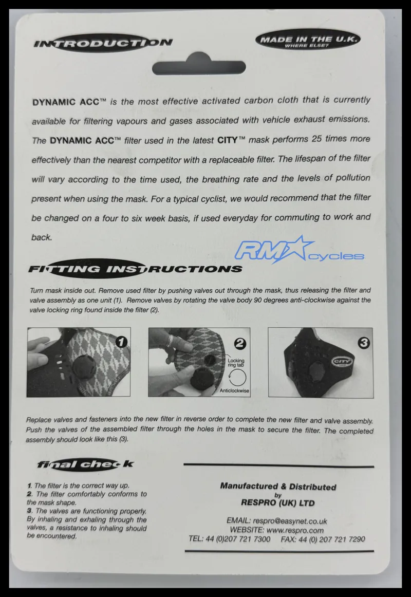 Respro City Filter Twin Pack-1