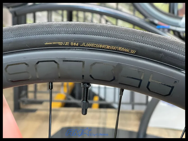 Trek Domane SL 6 Gen 4 Road Bike In Era White/Glowstick/Coral Fade-11