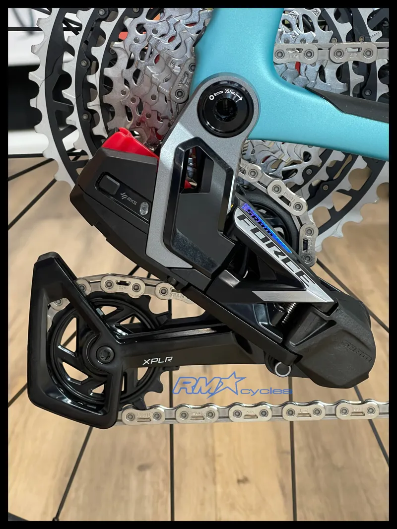 Grevil F7 SRAM Forc1x13DBXP Bicycle Stone Turquoise-3