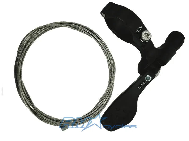 Intense MTB Dropper Seatpost 31.6mm in Black-1