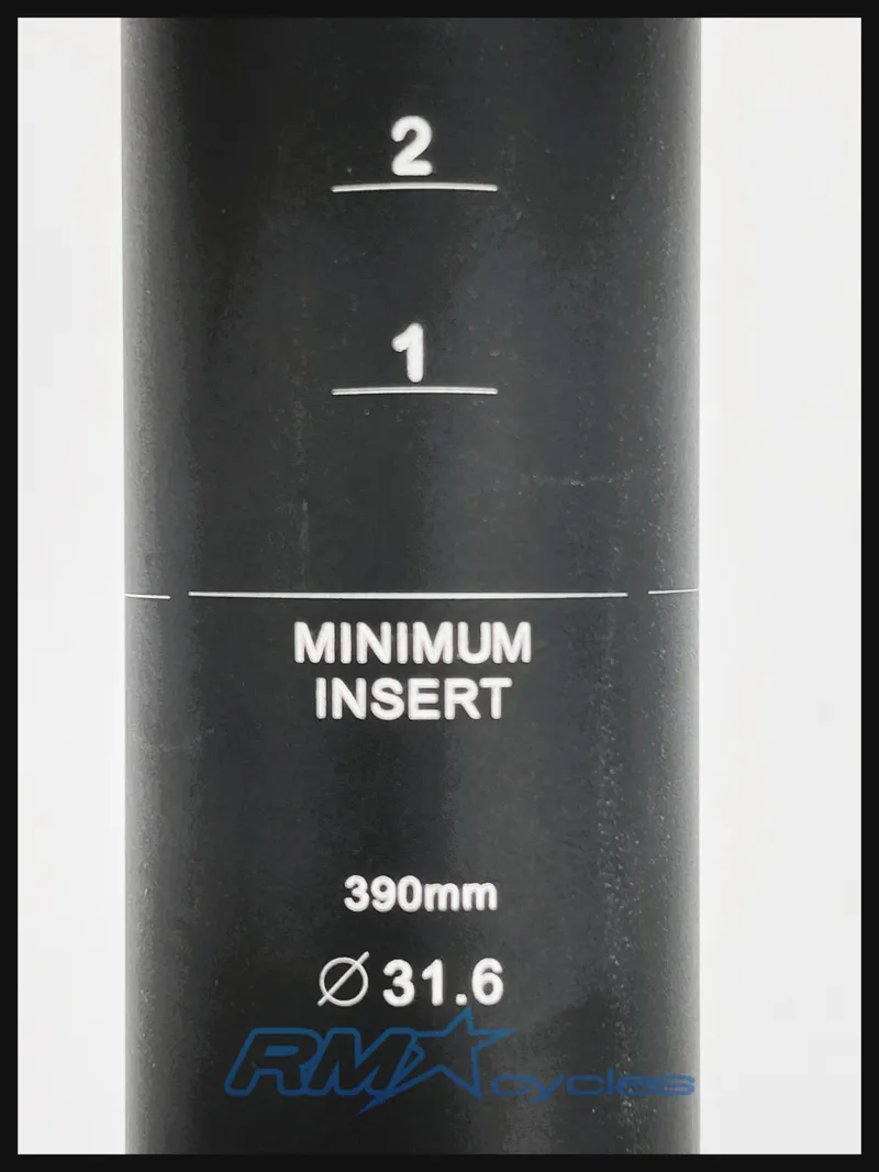 Intense MTB Dropper Seatpost 31.6mm in Black-6