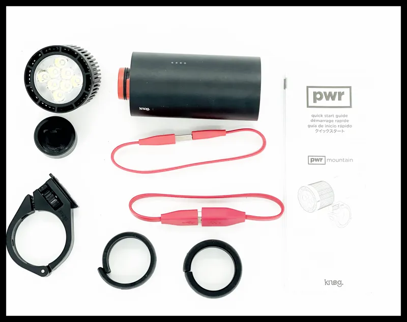 Knog PWR Mountain 2000L Front Light power pack 10000 mAh Black-2