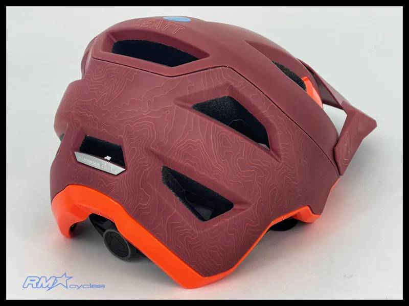 Leatt Helmet MTB AllMtn 3.0 Size Medium In Lava-1