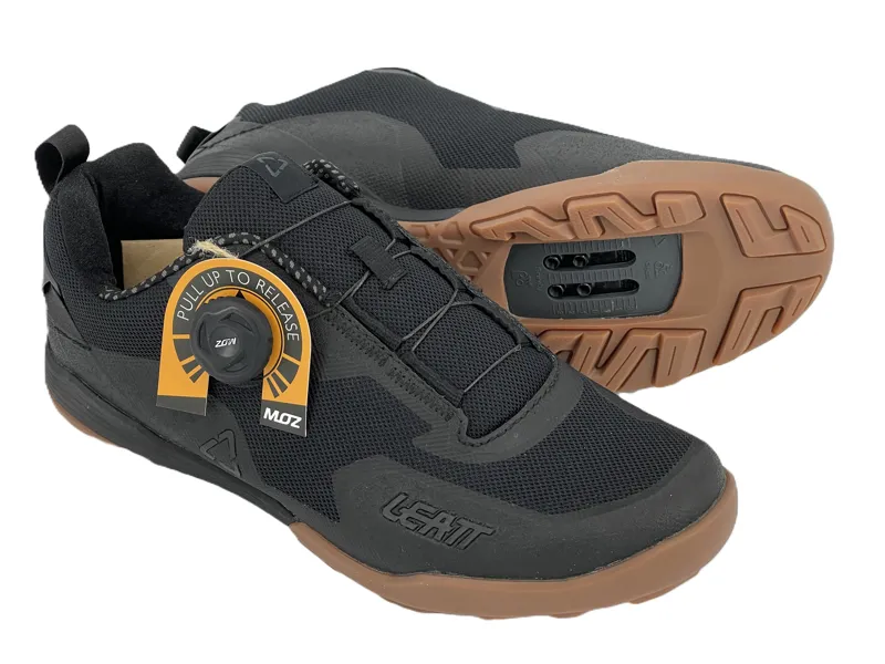 Leatt ProClip 6.0 MTB Shoe in Black
