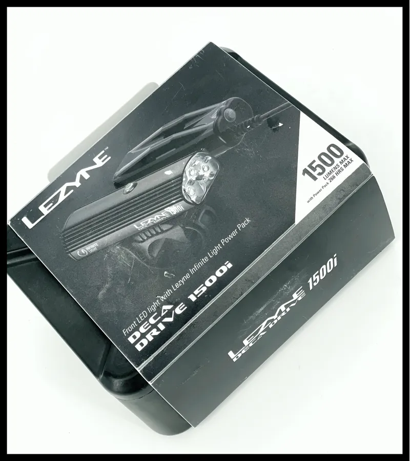 Lezyne Deca Drive 1500i Front Light Black-2