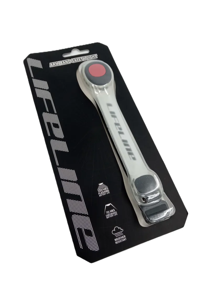 Lifeline Armband Safety Light One Size White