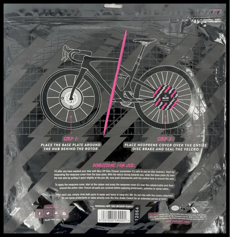 Muc Off Disc Brake Covers Black-1