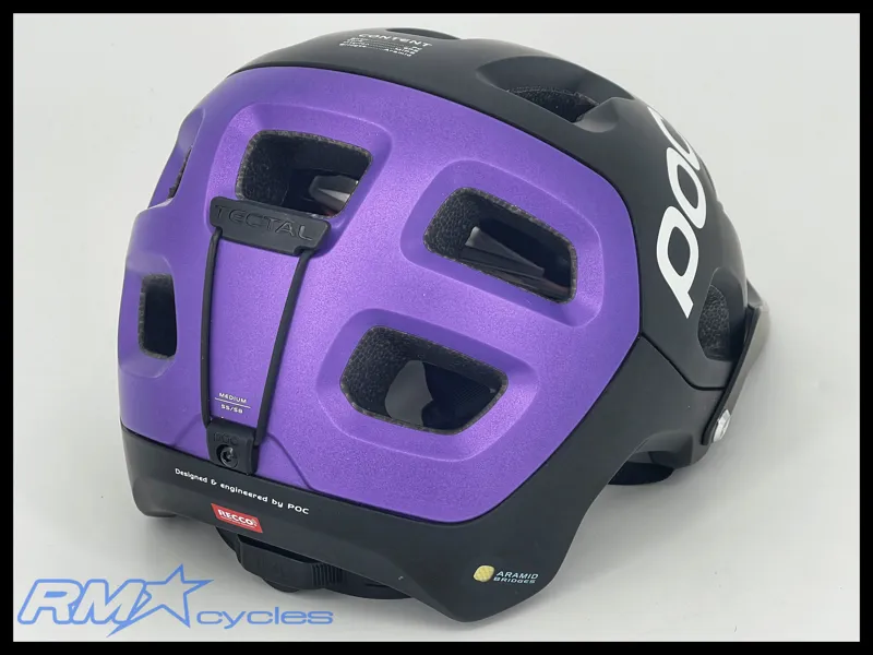 POC Tectal Race MIPS Helmet Size M In Uranium Black Saphire Purple-1