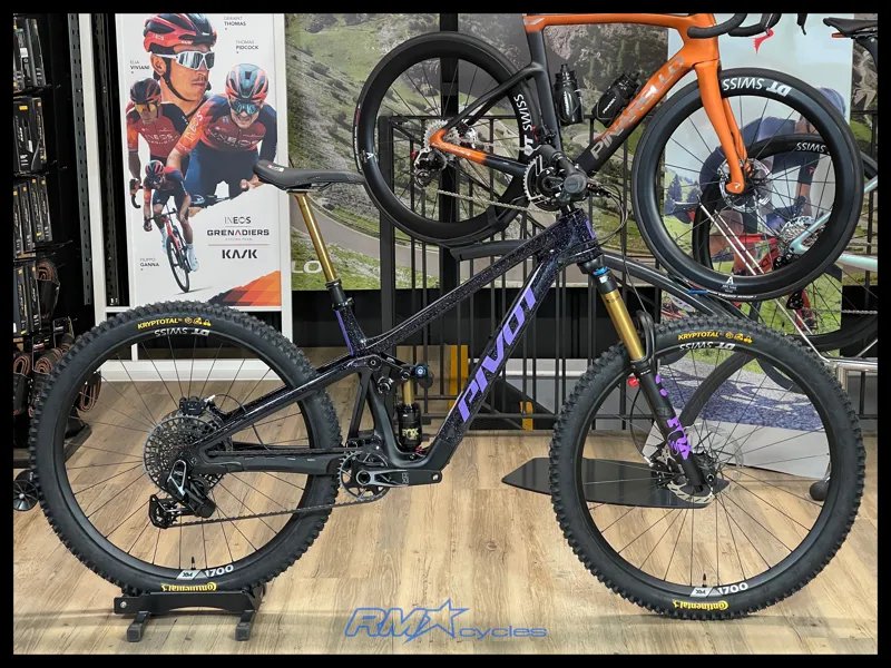 Pivot Cycles Firebird Medium Ltd Purple Galaxy 2025