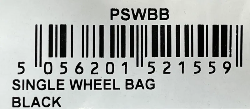 Prime Single Wheel Bag One Size in Black-2