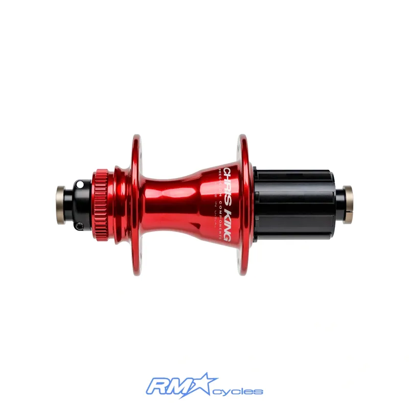 Chris King Road R45D CL Gen4 Rear 24h 142x12 Shimano HG Red
