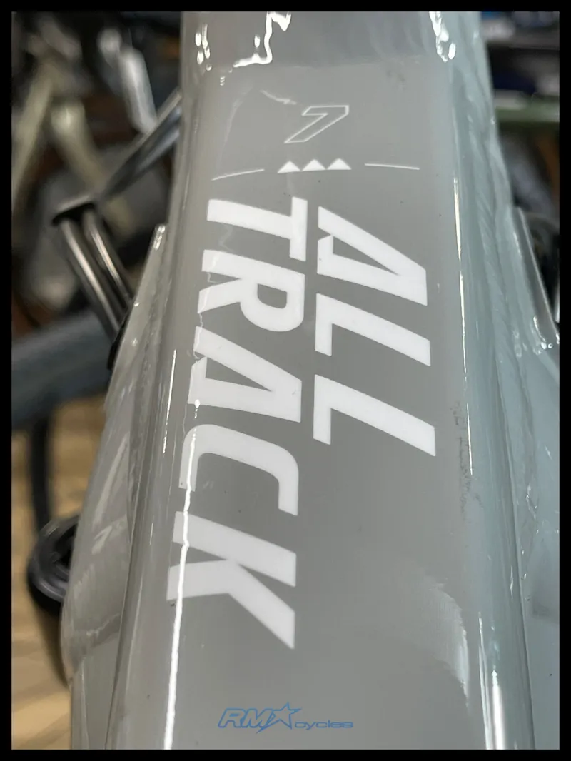 Haibike Alltrack 7 Electric Mountain Bike Urban Grey/White Small 2025-2