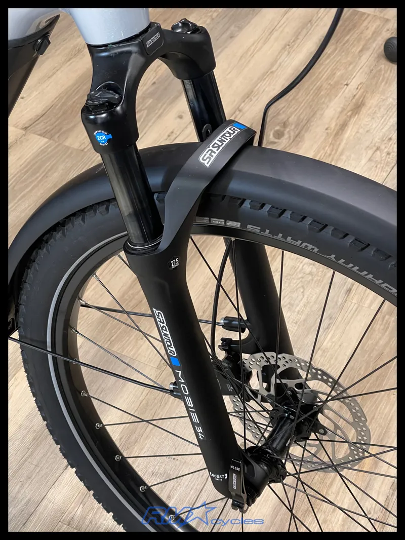 Haibike TREKKING 7 Low Soft Grey Red Small 2025 Ex-Display-7