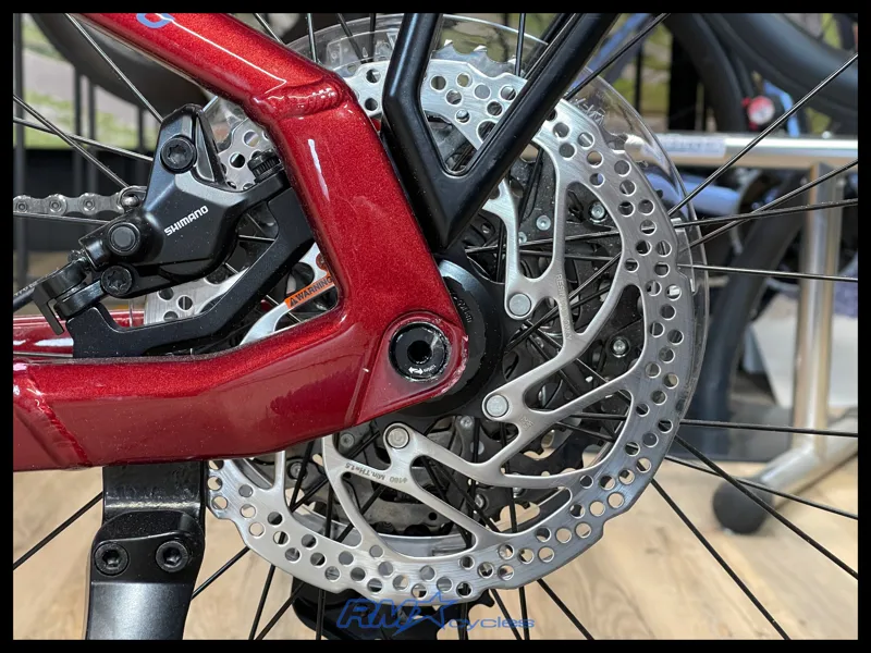 Haibike TREKKING 7 Low Soft Grey Red Small 2025 Ex-Display-9