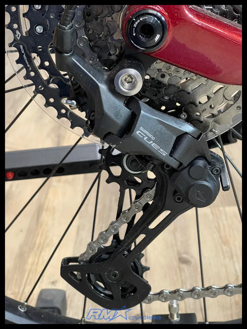 Haibike TREKKING 7 Low Soft Grey Red Small 2025 Ex-Display-4